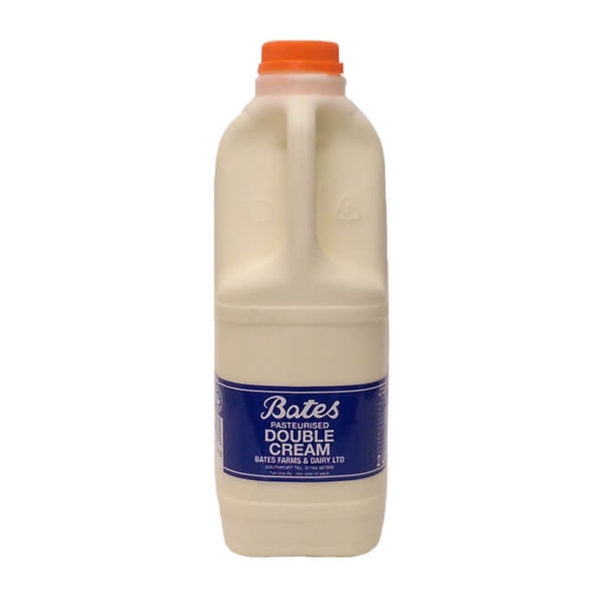 2 litres Double Cream (Poly)